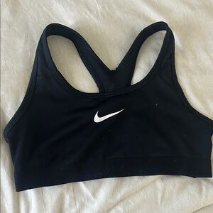 Nike Women's Black Racerback Sports Bra